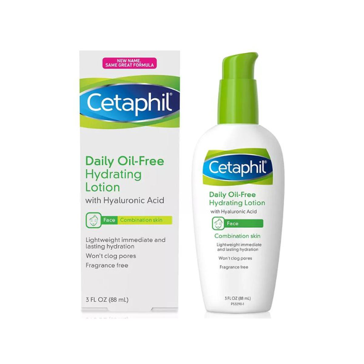 Cetaphil Daily Oil-Free Hydrating Lotion With Hyaluronic Acid
