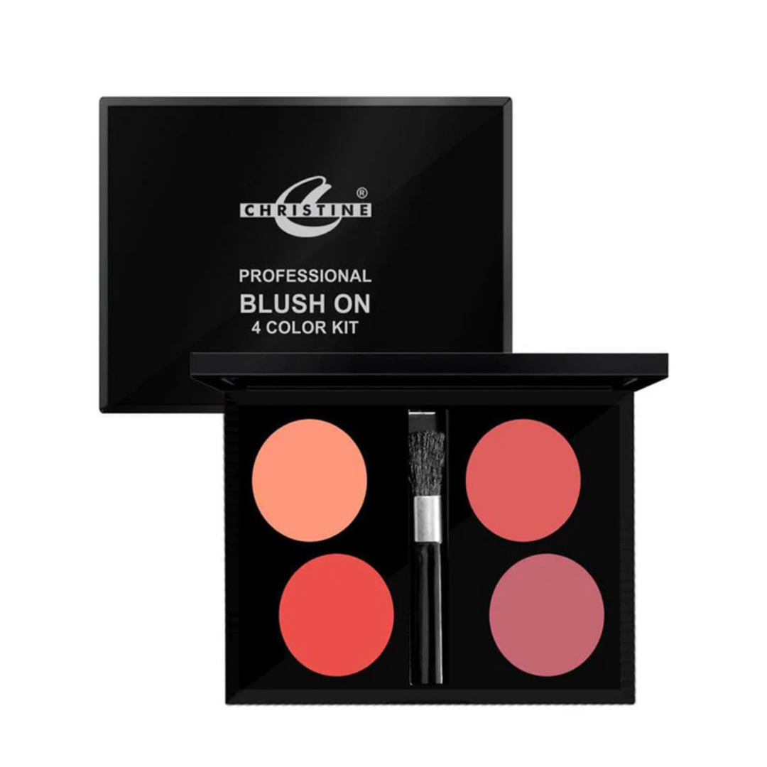 Christine Professional Blush-On 4 Color Kit Shade