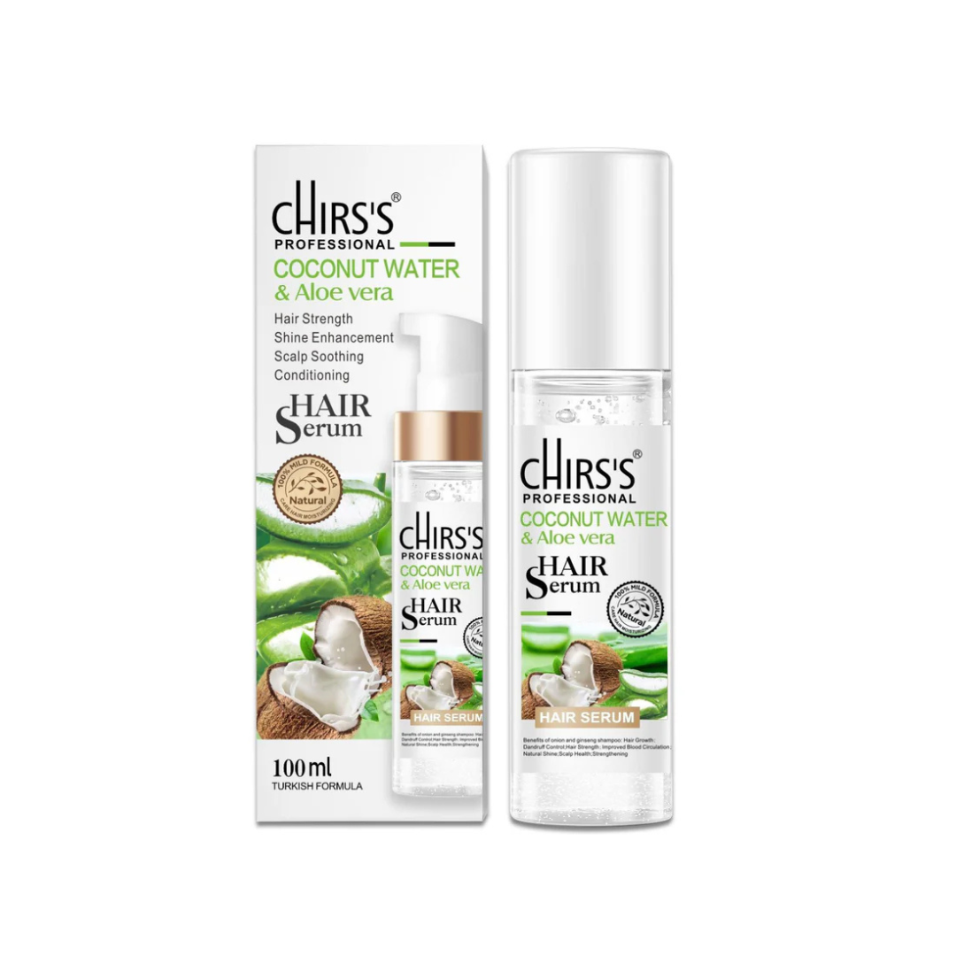 Chirs's Coconut Water & Aloe Vera Hair Serum 100ml