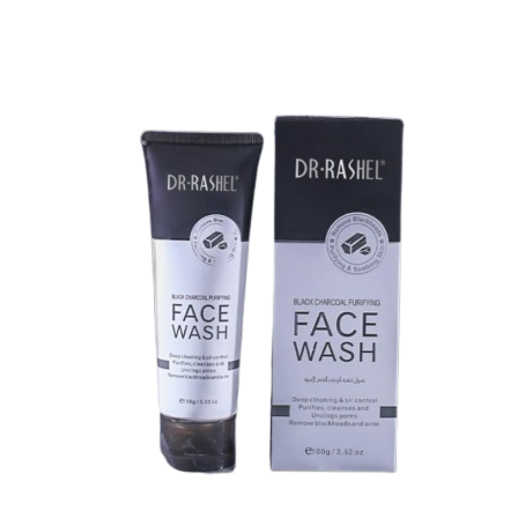 Dr.Rashel Black Charcoal Purifying Face Wash 100g