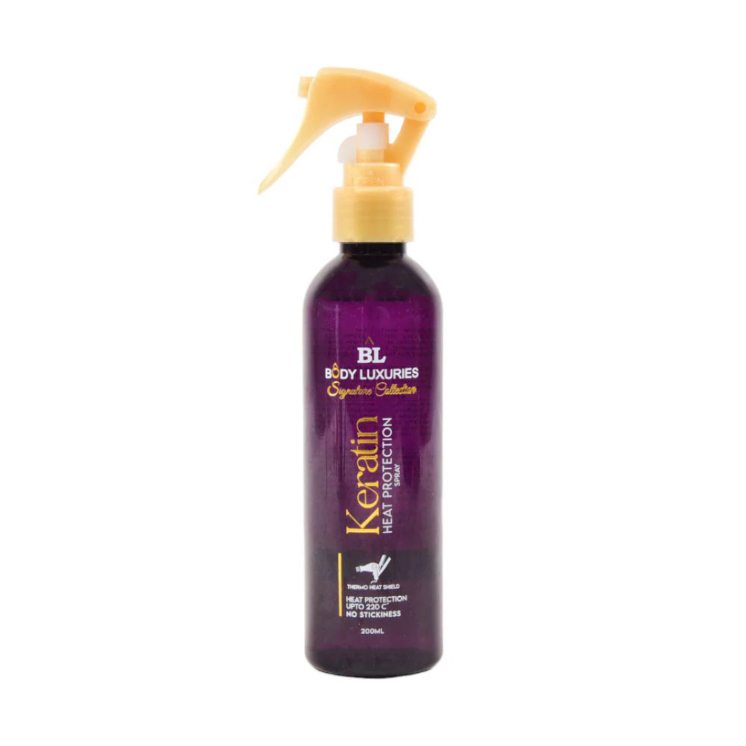 Body Luxuries Hair Spray Keratin Heat Protection 200ml
