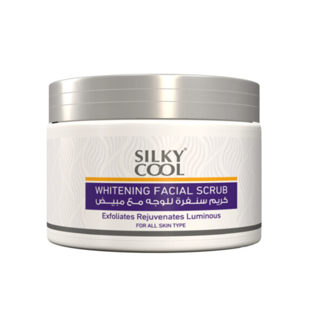 Silky Cool Whitening Facial Scrub 350ml