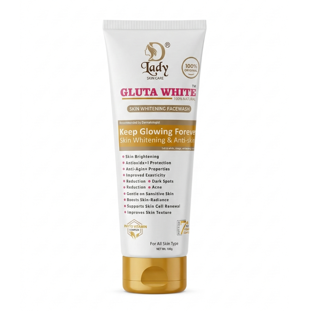 Lady Gluta White Face Wash 100g