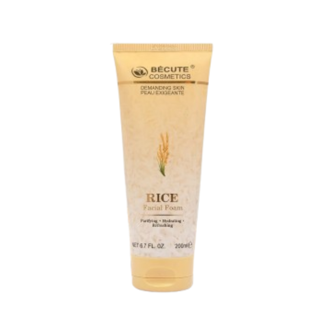 Bécute Cosmetics Rice Facial Foam 200ml
