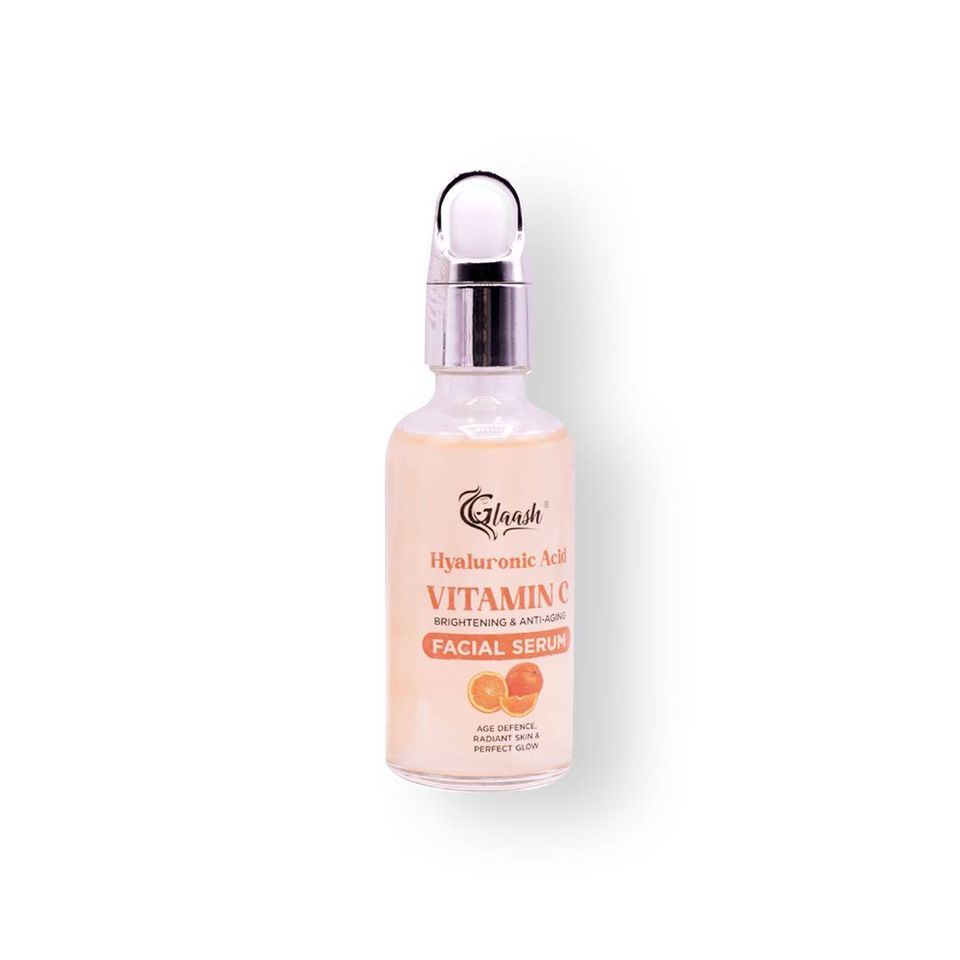 Glaash Hyaluronic Acid Vitamin C Brightening &amp; Anti-Aging Facial Serum 50 ml