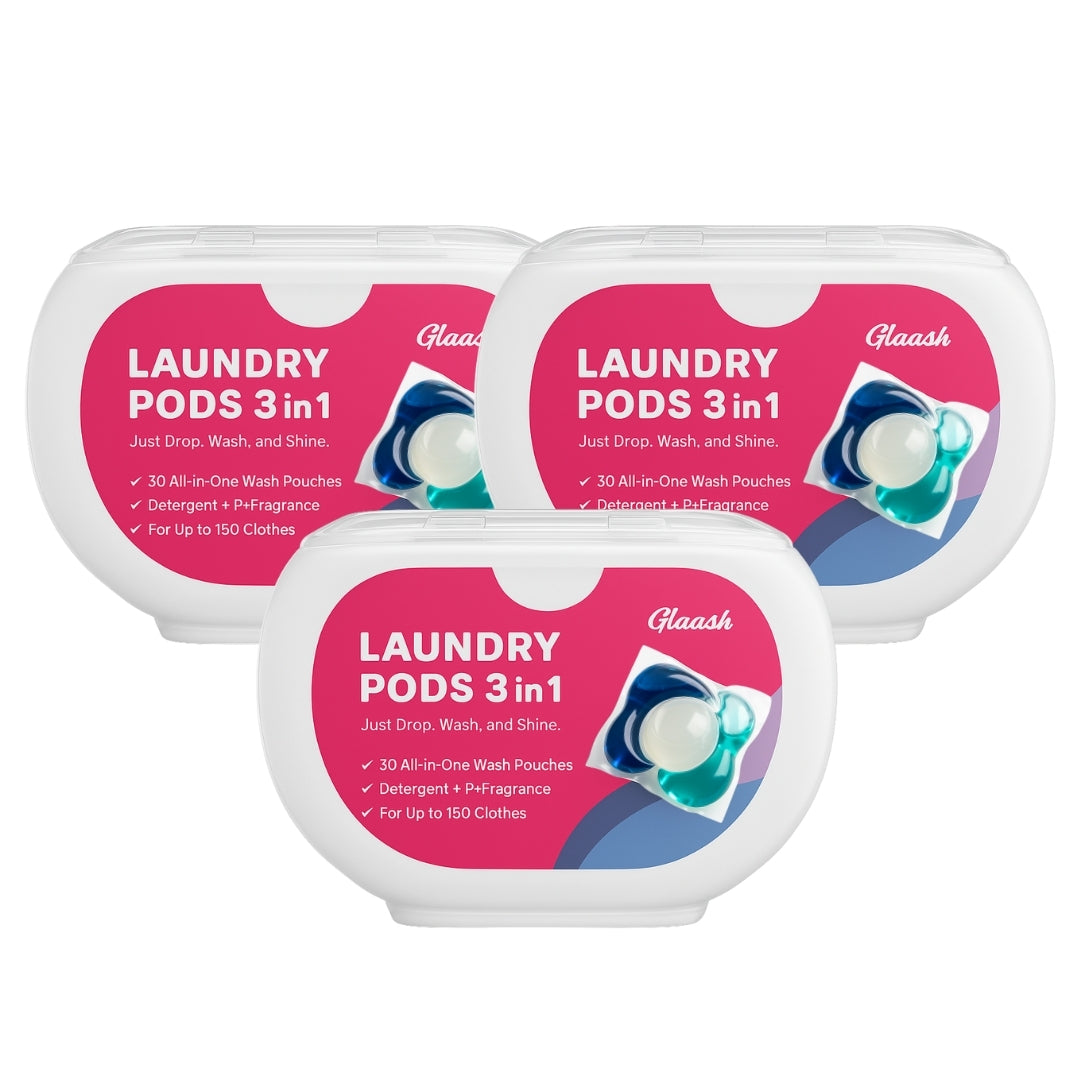 3-in-1 Laundry Pods - Pack of 3
