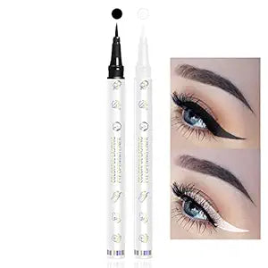 White Eyeliner & Black Eyeliner