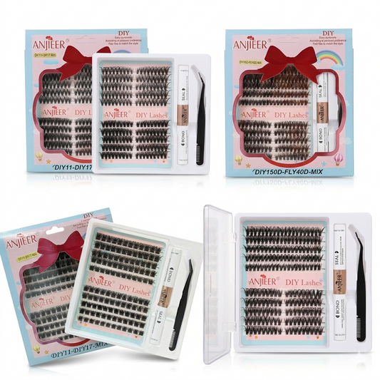 Anjieer Brand DIY Eyelash Extension Kits