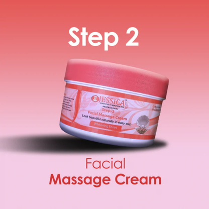 Jessica Ultra Whitening Facial Kit 5 Steps Medium Pack 250gm