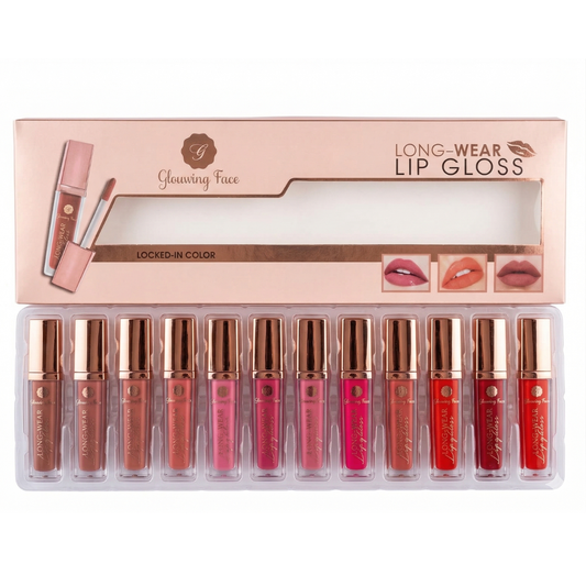 Glowing Face Gloss 12 pcs