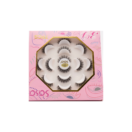 Sasa 3D False Eyelashes Pack Of 7
