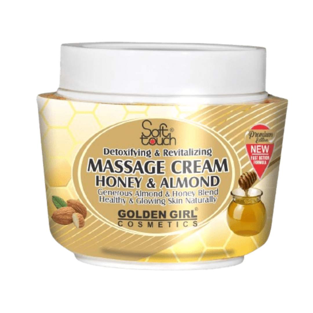 Soft Touch Massage Cream (Honey & Almond) 500ml