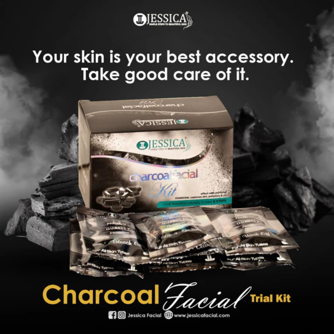Jessica Charcoal Facial Trial Pack (6 STEPS)
