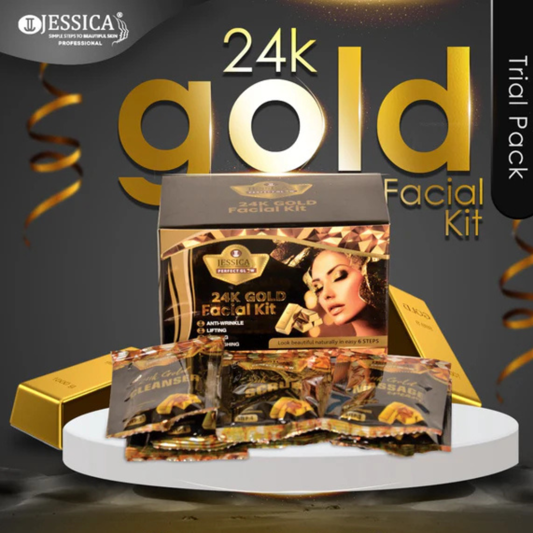 Jessica 24K Gold Facial Kit (Trial Kit)