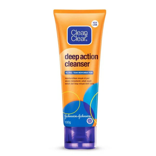 Clean & Clear Deep Action Cleanser Oil Free 100g