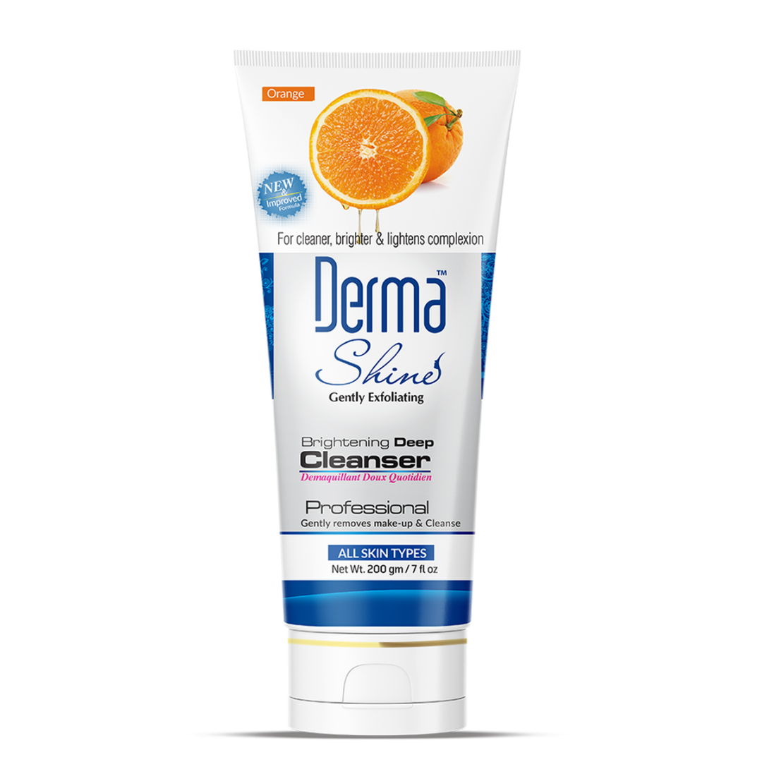 Derma Shine Cleanser Tube Orange 200gm