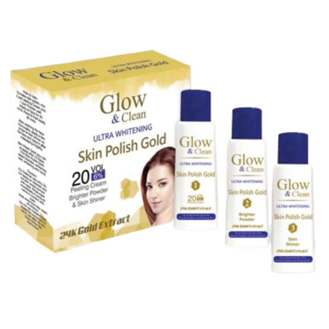 Glow & Clean Gold Skin Polish Kit