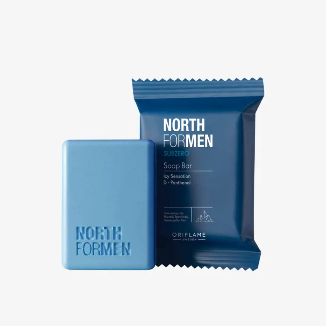 North for man Subzero Soap Bar 100g