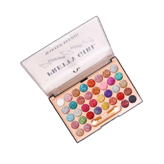 Quetee Eye Shadow Kit 36 Shine Colors