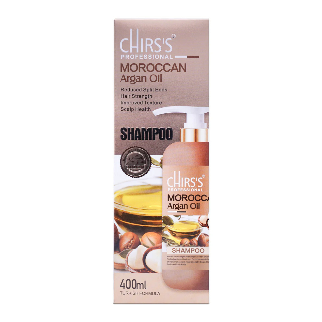 Chirs's Moroccan Argan Oil Shampoo 400ml