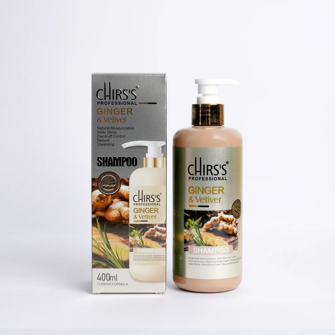 Chirs's Ginger & Vetiver Shampoo 400ml