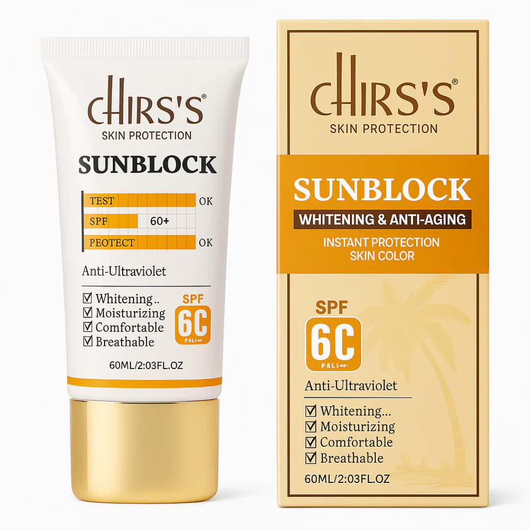Chirs's Sunblock SPF 60 – 60ml