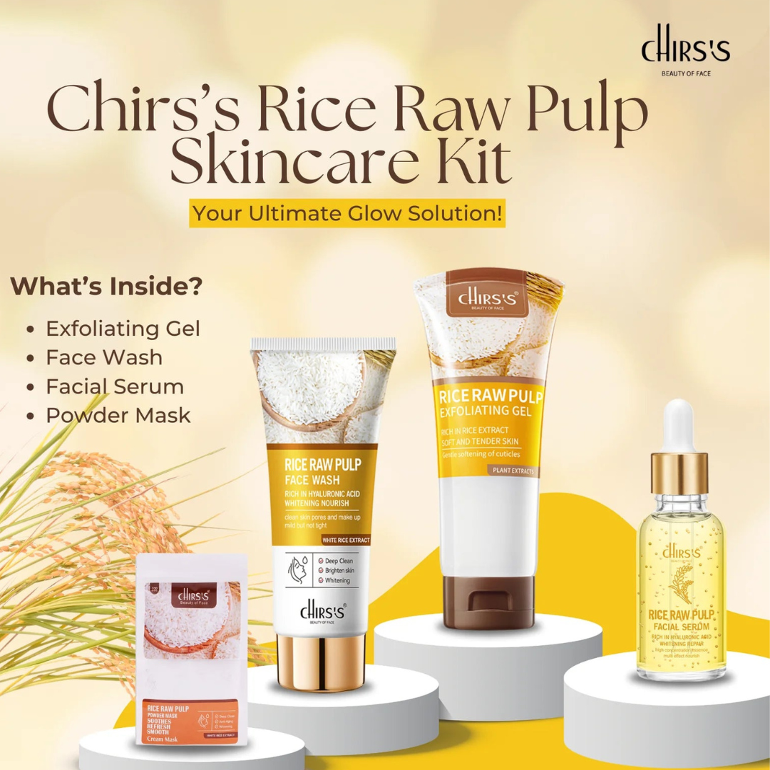 Chirs's Rice Raw Pulp 4 In 1 Kit