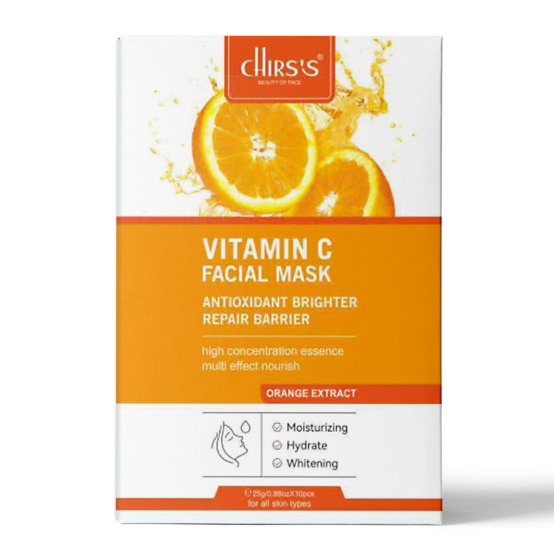 Chirs's Vitamin C Facial Mask 10 Pieces