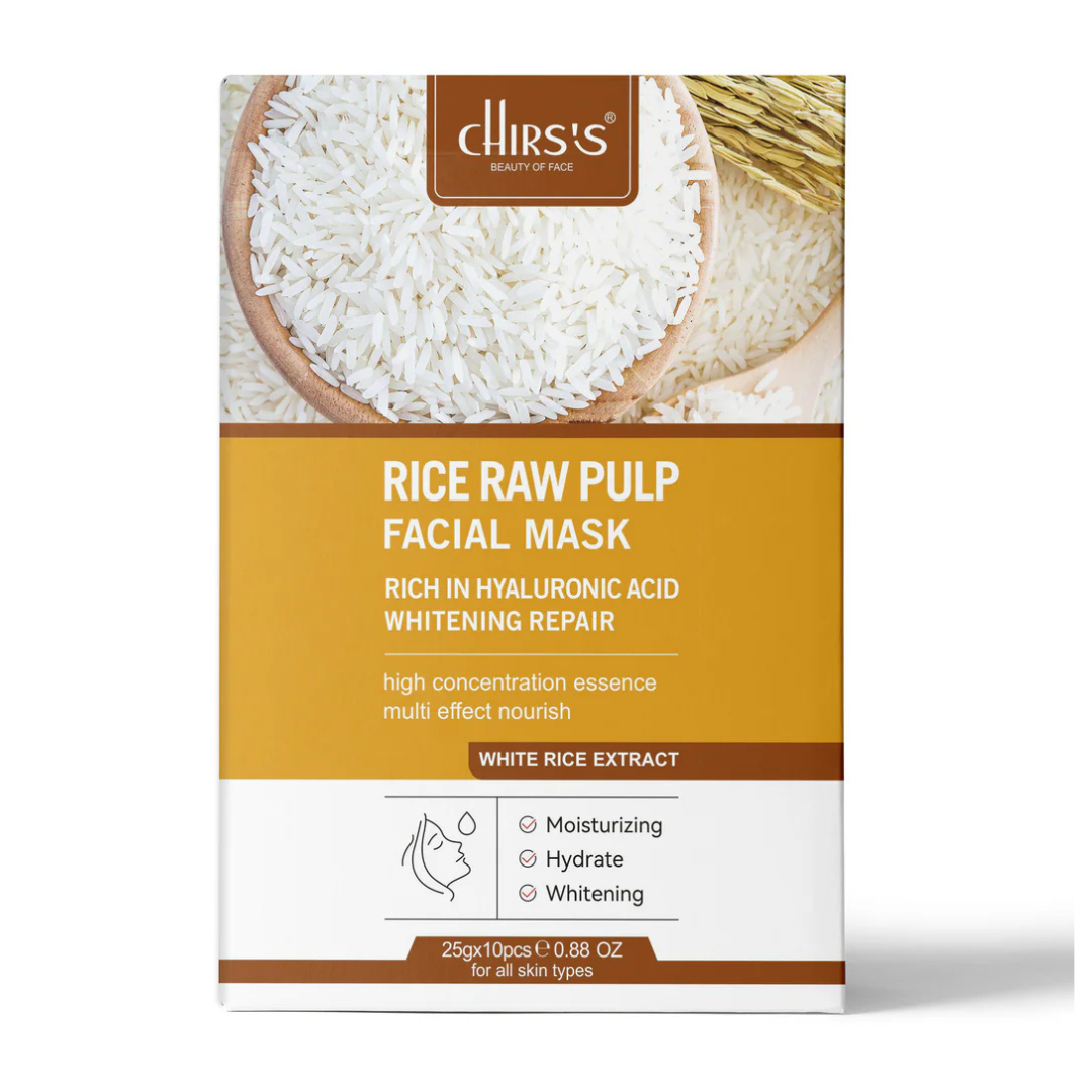 Chirs's Rice Facial Mask 10 Pieces