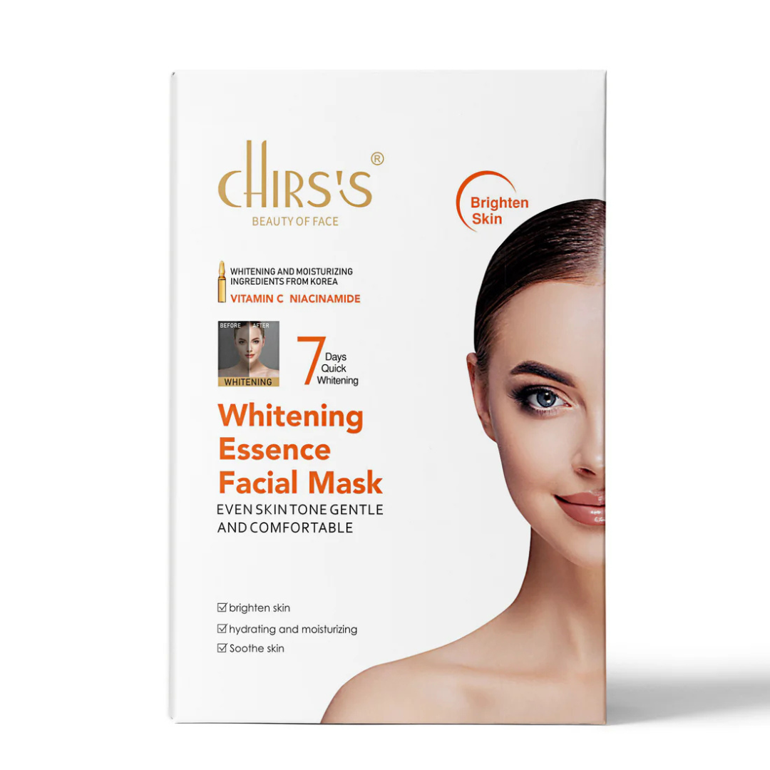 Chirs's Whitening Essence Facial Mask 10 Pieces