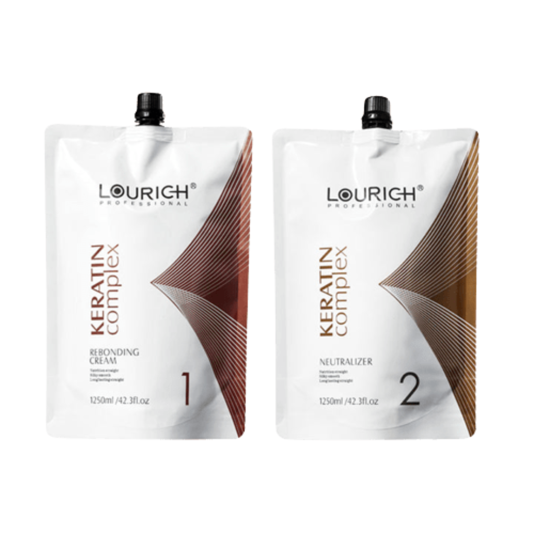 Lourich Professional Keratin Complex White Rebonding Kit