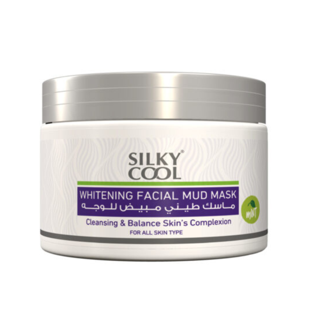 Silky Cool Whitening Facial Mask (Plain / Mint) 350ml
