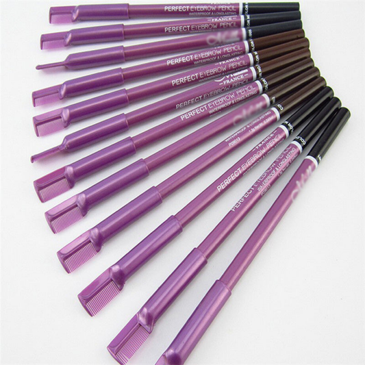 M.n Perfect Eyebrow Pencil 12 Piece Of Pack (Black)