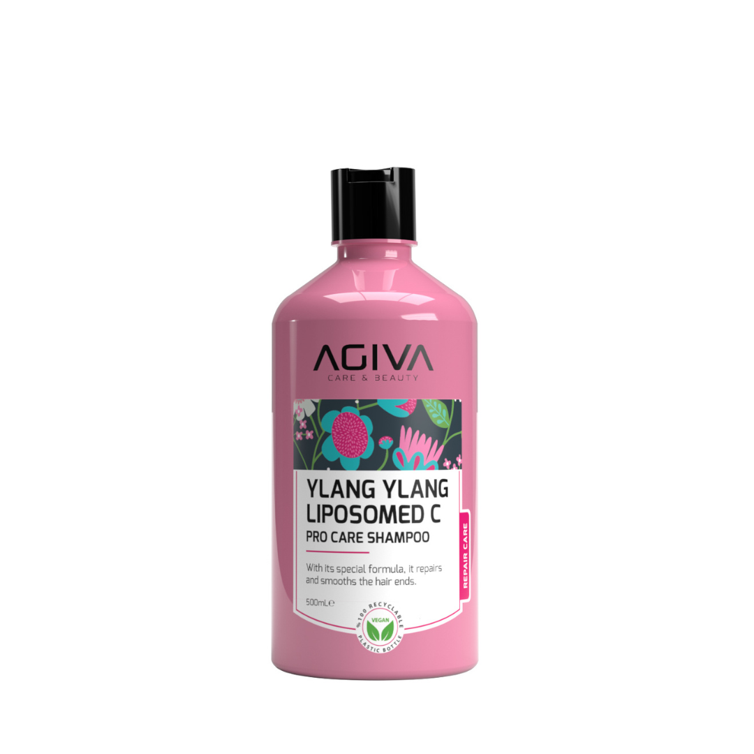 Agiva Ylang Ylang Lıpozom C Pro Care Shampoo 500ml
