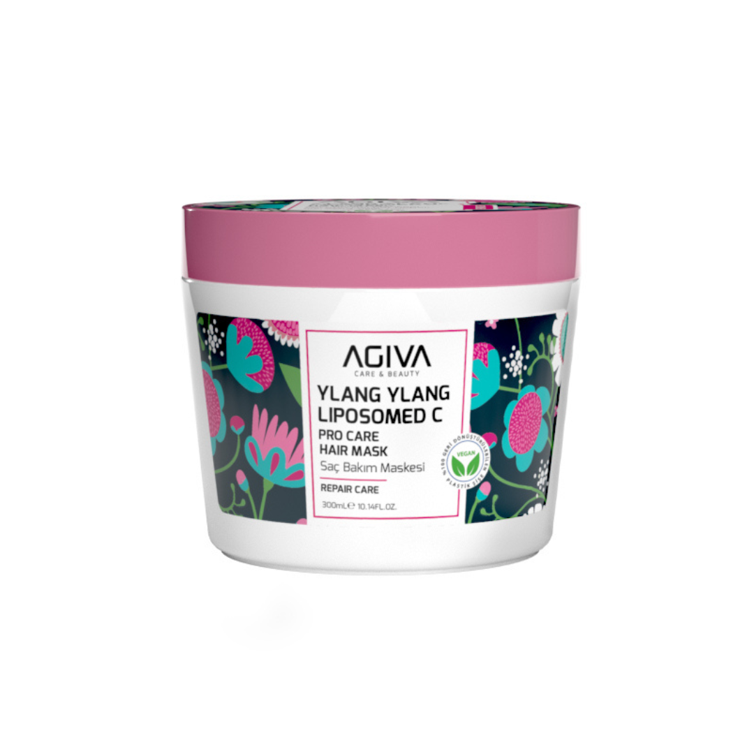 Agiva Ylang Ylang Lıpozom C Pro Care Hair Mask 300ml