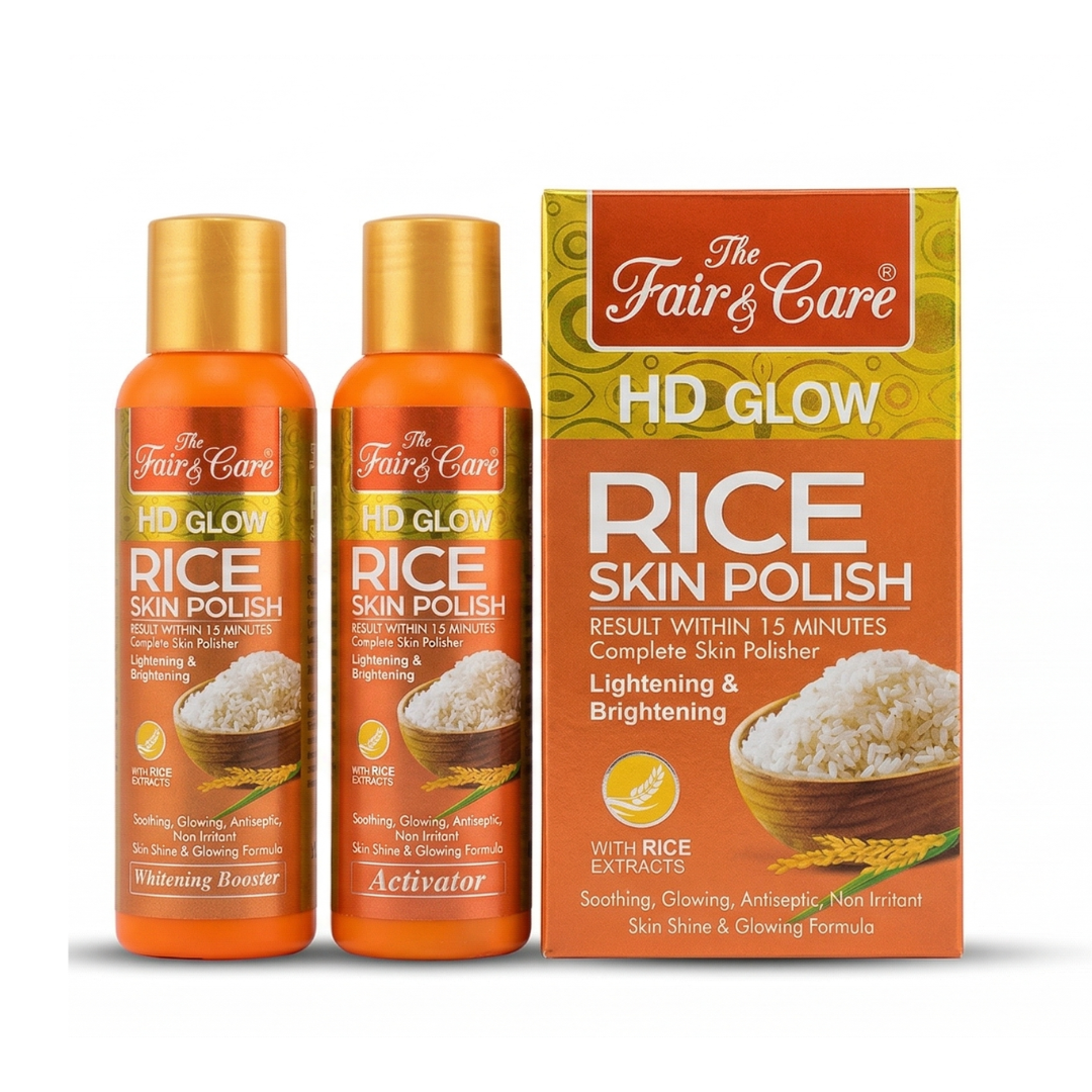 The Fair & Glow HD Rice Skin Polish