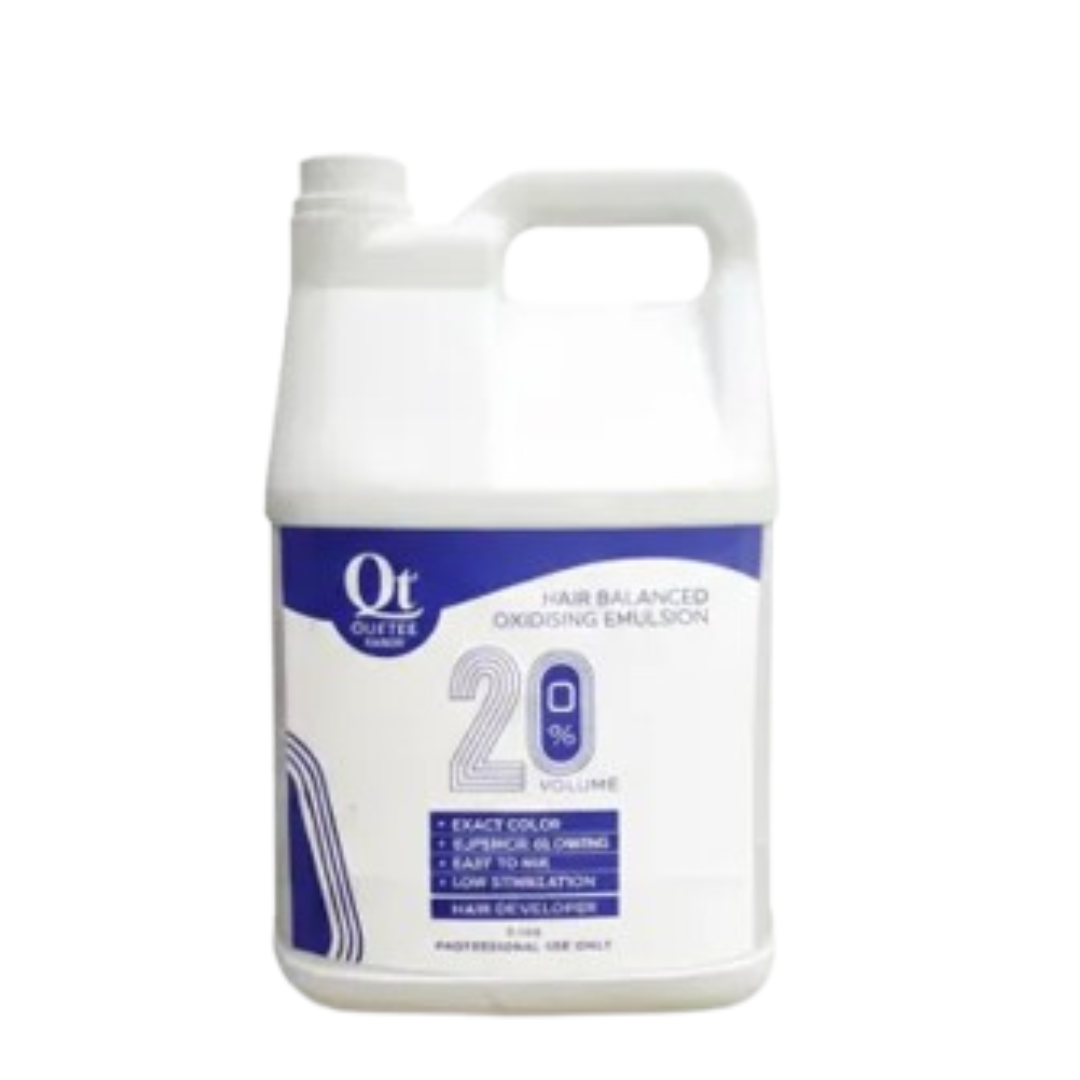 QT Quetee Beauty Professional Hair Color Developer 20 6% (5 Liters)