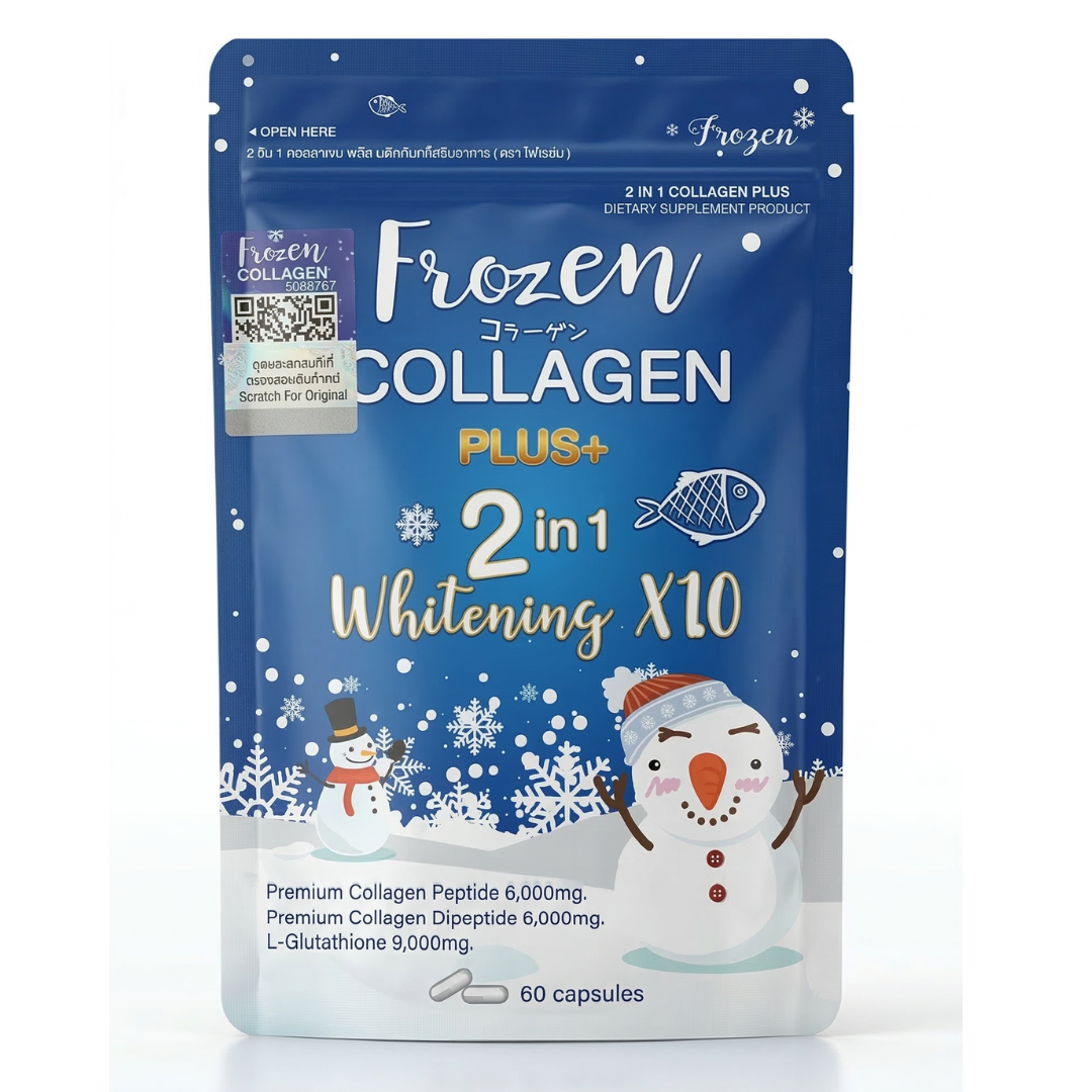 Frozen Collagen 2 in 1 Whitening X10