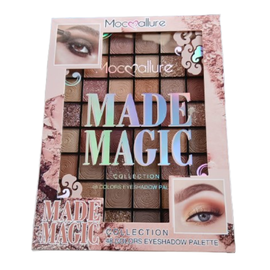 Mocallure Magic Collection is a 48-color eyeshadow palette