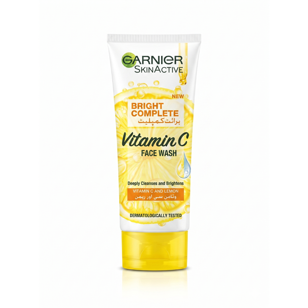 Garnier Bright Complete Vitamin C Face Wash
