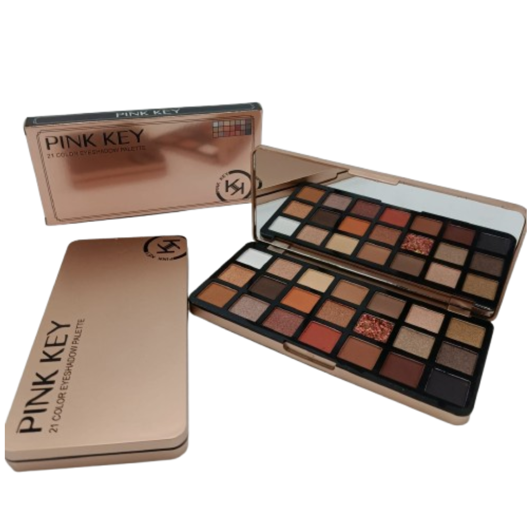 Pink Key 21 Color Eye Shadow Palette