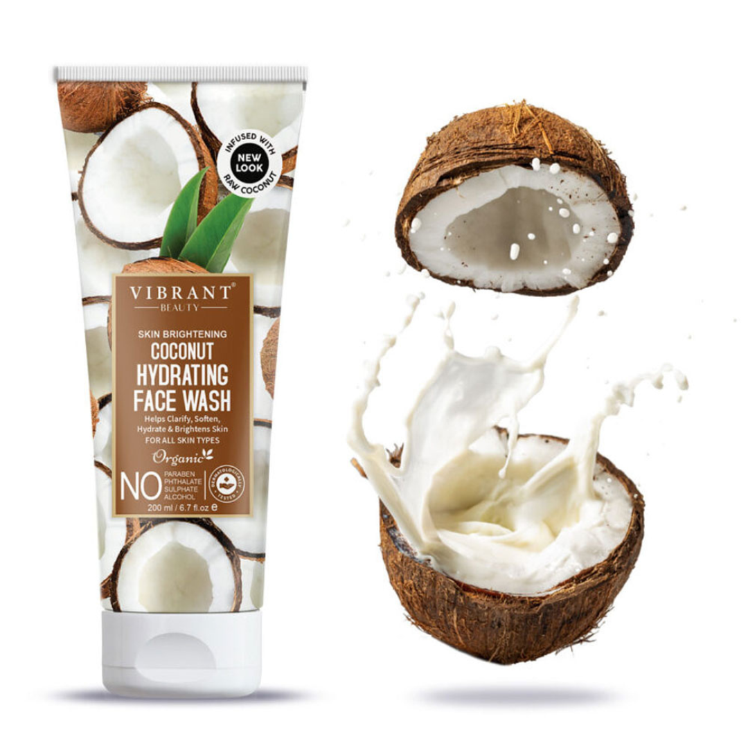 Vibrant Beauty Coconut Hydrating Face Wash 200ml