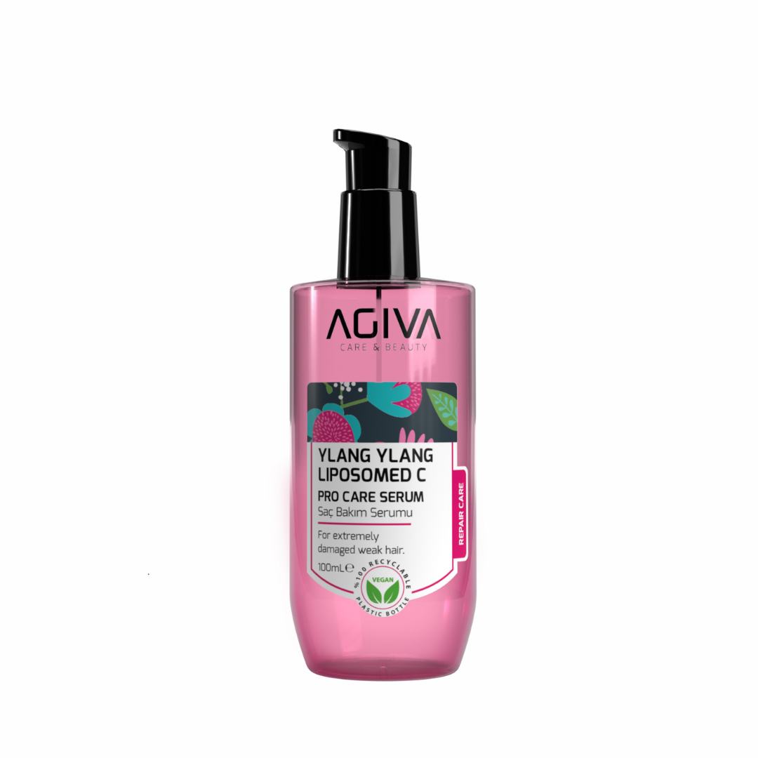 Agiva Ylang Ylang Lıpozom C Pro Care Hair Serum 100ml