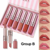 Teayason 2 in 1 Matte Lipstick And Lip Gloss Set B