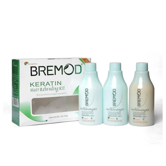 Bremod Keratin Kit : Silky Straight Keratin Rebonding 250ml