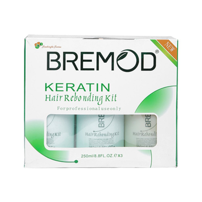 Bremod Keratin Kit : Silky Straight Keratin Rebonding 250ml