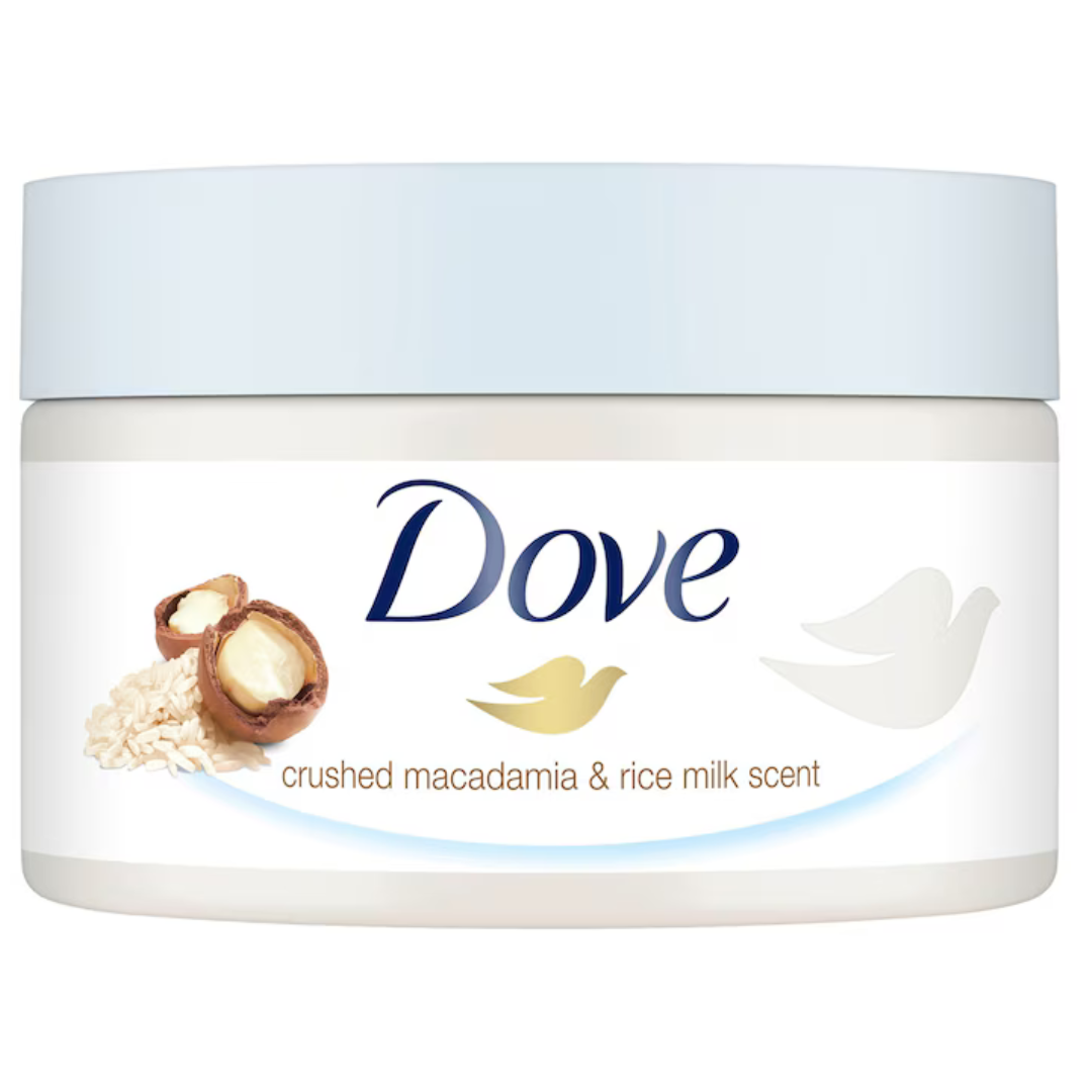 Dove Macadamia & Rice Scrub