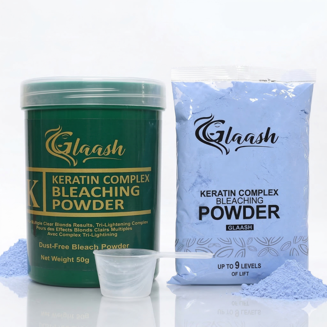 Glaash Professional Blue Bleach Powder 500g