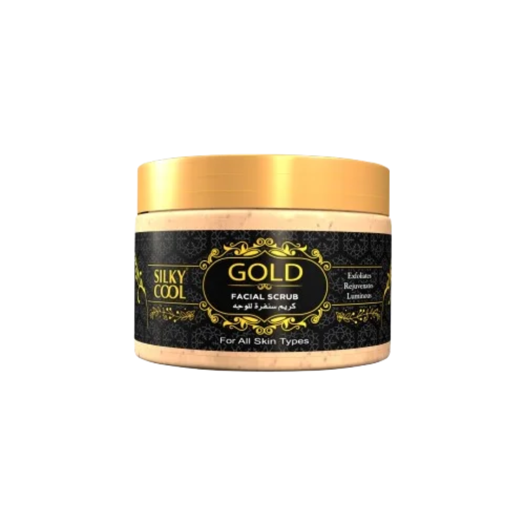 Silky Cool Gold Facial Scrub 350ml