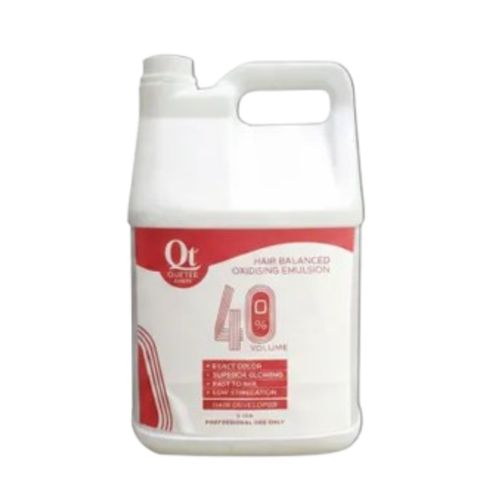 QT Quetee Beauty Professional Hair Color Developer 40 12% (5 Liters)